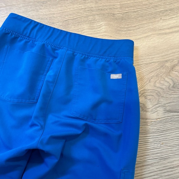 Figs - Royal Blue Zamora Small Jogger Scrub Pants - Picture 7 of 7